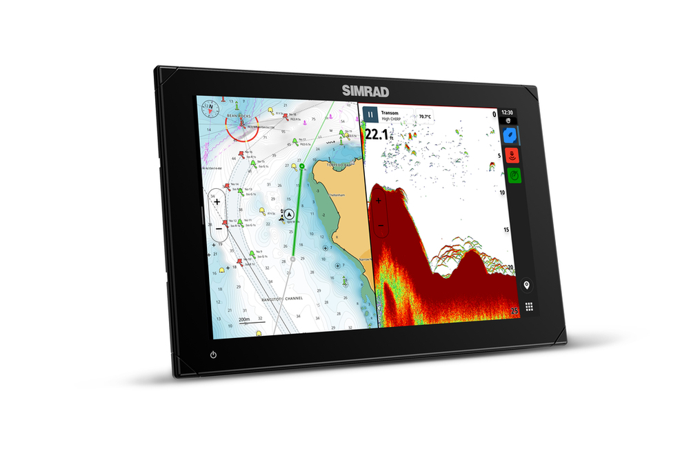 SIMRAD - NSX 3012 - 12" MFD mit Active-Imaging 3in1 Geber