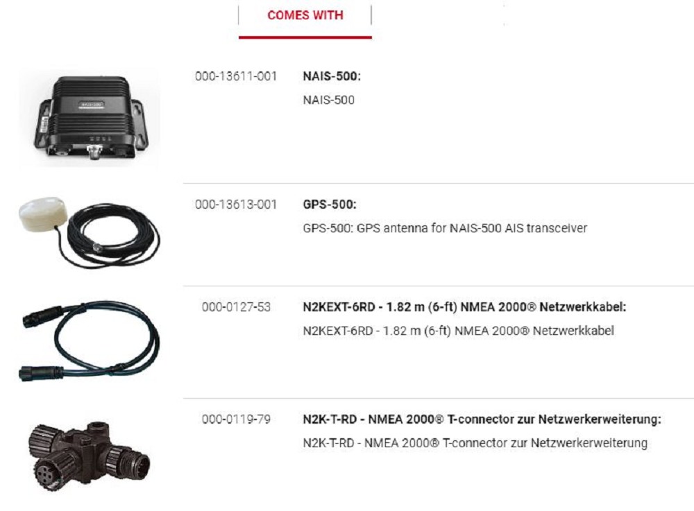 NAVICO - NAIS-500 mit GPS-500