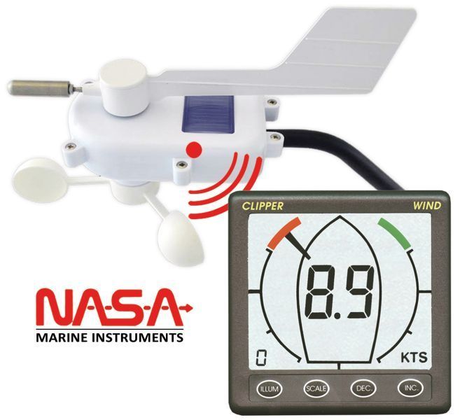 NASA - CLIPPER - Windmessanlage - kabellos, komplett