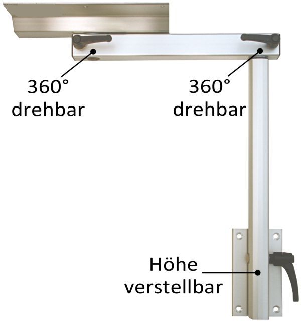 LAGUN - Tischgestell - 500 mm für Tische