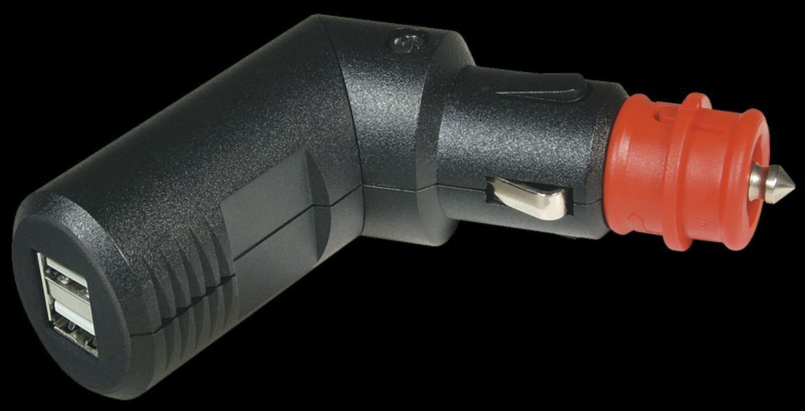 PHILIPPI - USB Ladeadapter - 12 V, doppelt