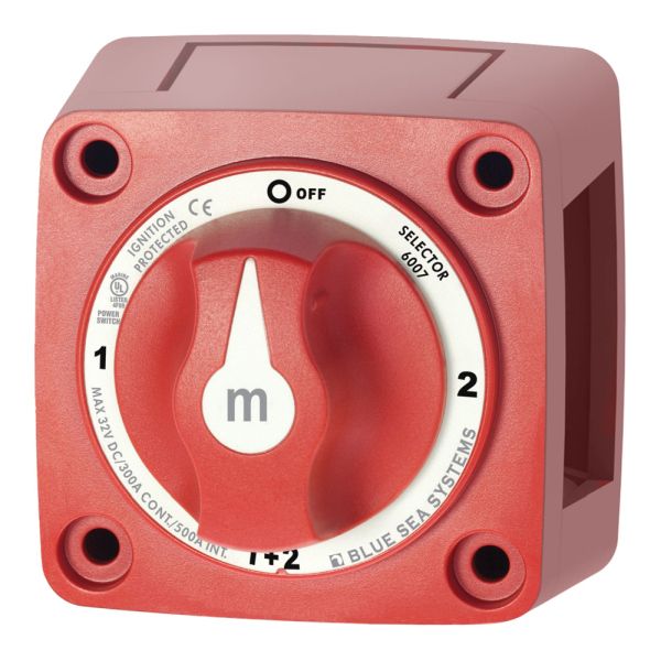 BLUE SEA -  300A - Batterie Umschalter, m-Serie