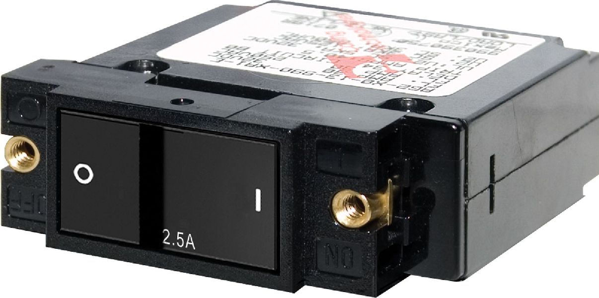 BLUE SEA - 2,5A - Carlingswitch - Airpax-Wipp-Schutzschalter