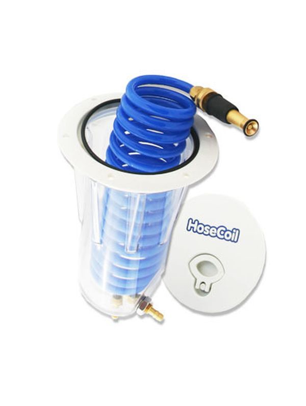 - HoseCoil - Wasch -Schlauchsystem, Einbaulösung