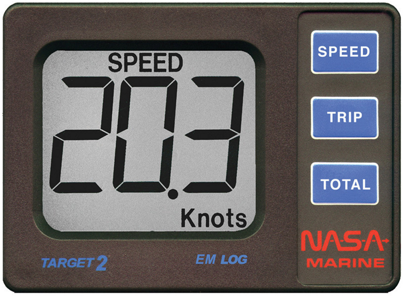 NASA - EML-2 & TARGET2 LOG Display - Elektromagnetisches Log