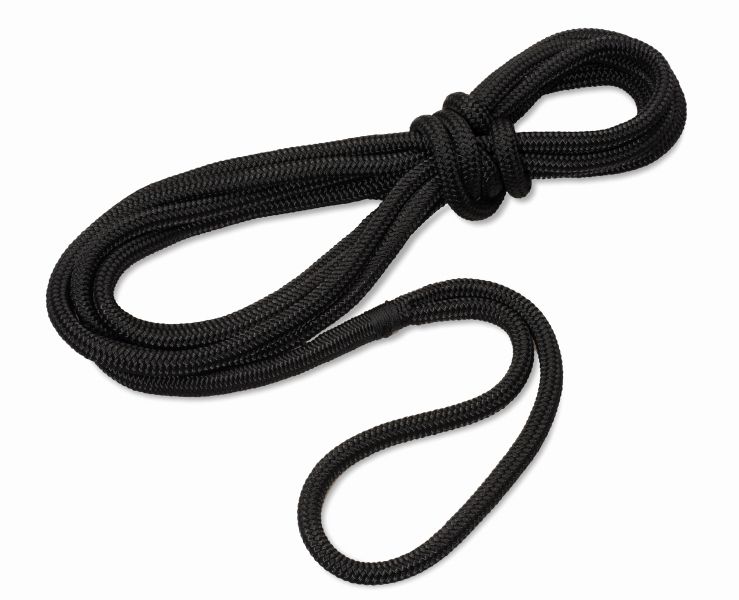 SEILFLECHTER - TAIFUN Festmacher - 12 mm, 8 m, schwarz