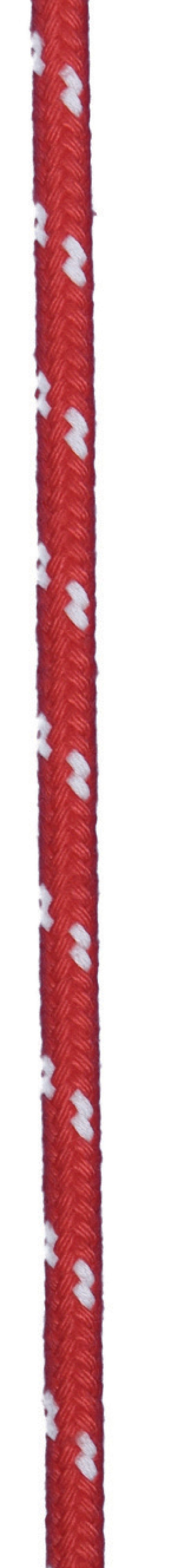 SEILFLECHTER -  Yacht-Schot Color - 6 mm rot Polyestermantel