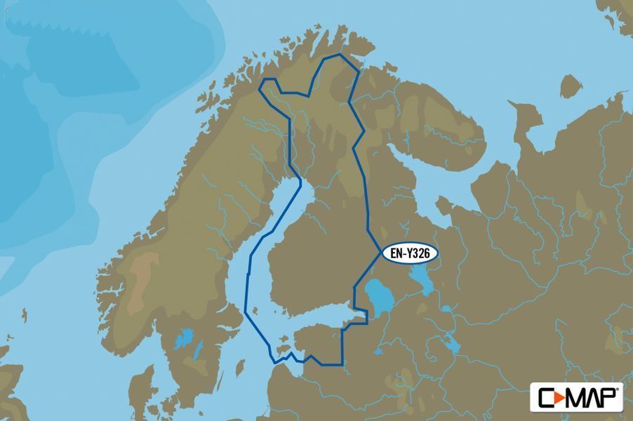 C-MAP - MAX WIDE - Finland Lakes - µSD/SD-Karte