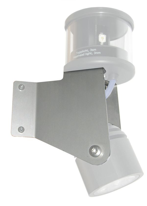 K2W - Halterungen / mounting supports, Mast-Kombi, V4A
