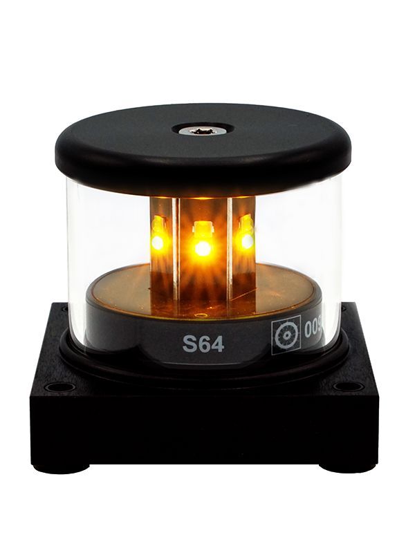 K2W - Navi-L. S64 (>50m)  Base, Std., Signal gelb 3 sm 24V