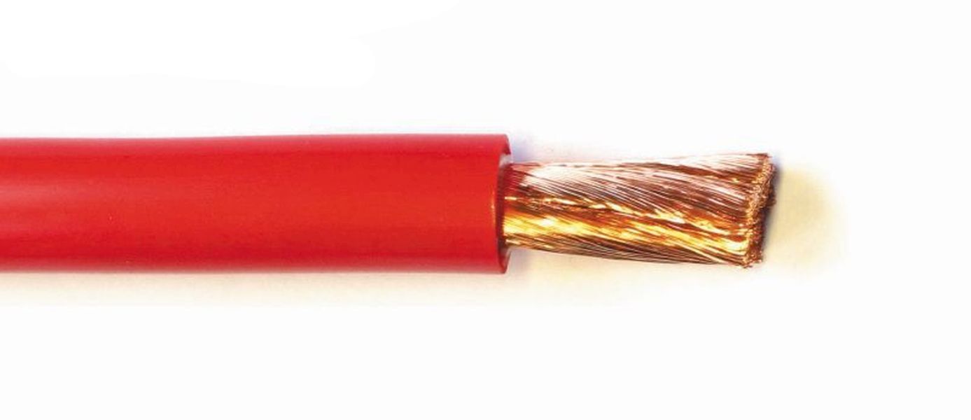 Weldyflex Kabel - 35 mm², rot, Ø 12 mm