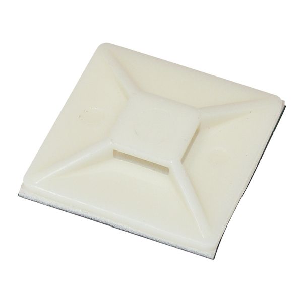 Klebesockel für Kabelbinder 40x40 - 15 Stück
