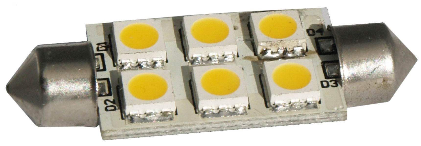 LED-Lampeneinsatz - Ersatz für Soffittenlampen 37 mm