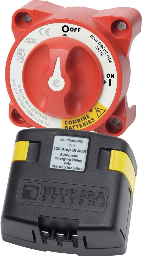 BLUE SEA - Zweitbatterie-Kit 12/24 V - ADD A BATTERY